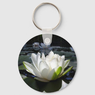 Porte-clés Lys d'eau