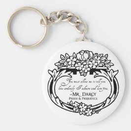 Porte-clés M. Darcy Loves et Admires