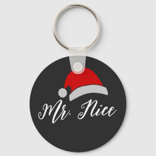 Porte-clés M. et Mme cadeaux Noël, Personnalisé