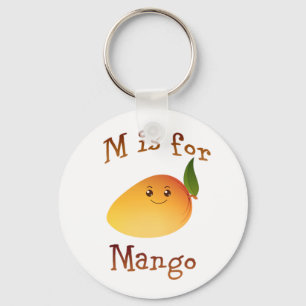 Porte-clés M is for Mango