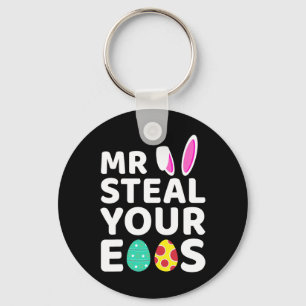 Porte-clés M. Steal Vos Oeufs Amusants Lapin de Pâques Jour d