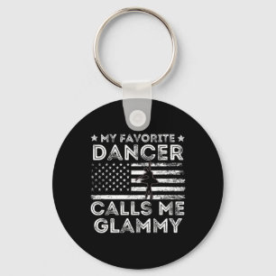 Porte-clés Ma danseuse préférée m'appelle Glammy Dance Ballet