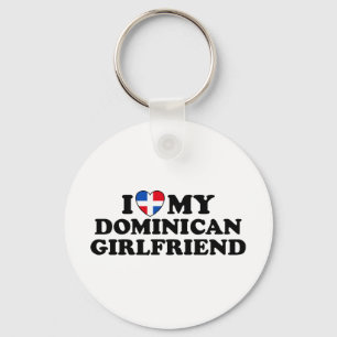 Porte-clés Ma petite amie dominicaine