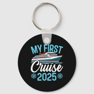 Porte-clés Ma première croisière 2025 drôle vacances croisièr