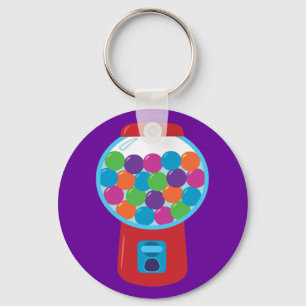 Porte-clés Machine à bonbons Gumball