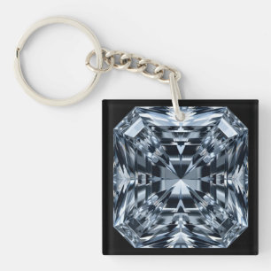 Porte-clés Macro au diamant coupé - Temple des miroirs