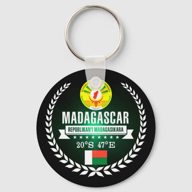 Porte-clés Madagascar (Recto)