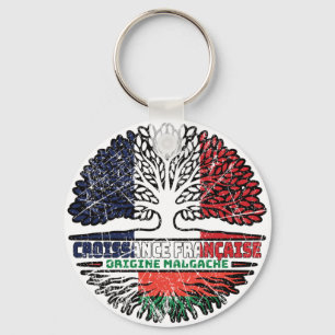Porte-clés Madagascar Madagascar France Arbre Racines