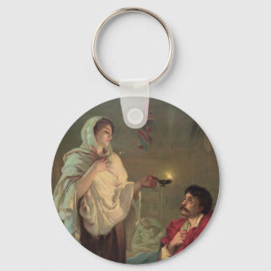 Porte-clés Madame avec la lampe (Florence Nightingale)