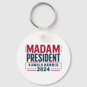 Porte-clés Madame la Présidente Kamala Harris 2024 Vote Democ
