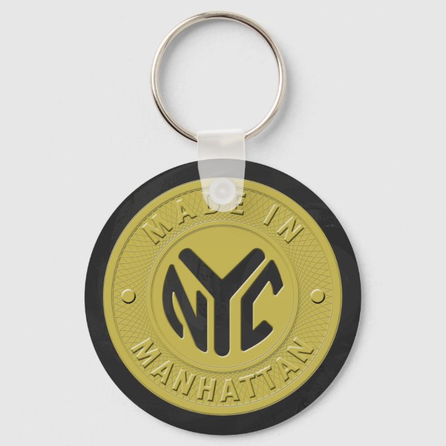 Porte-clés Made Manhattan (Recto)