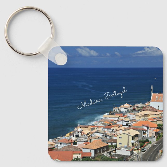 Porte-clés Madeira, Portugal Landscape (Recto)