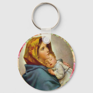 Porte-clés Madone des rues Sainte Marie Madonnina