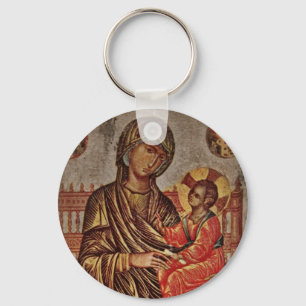Porte-clés Madonna and Child Icon