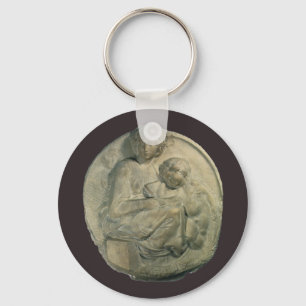 Porte-clés Madonna and Child, Tondo Pitti by Michelangelo