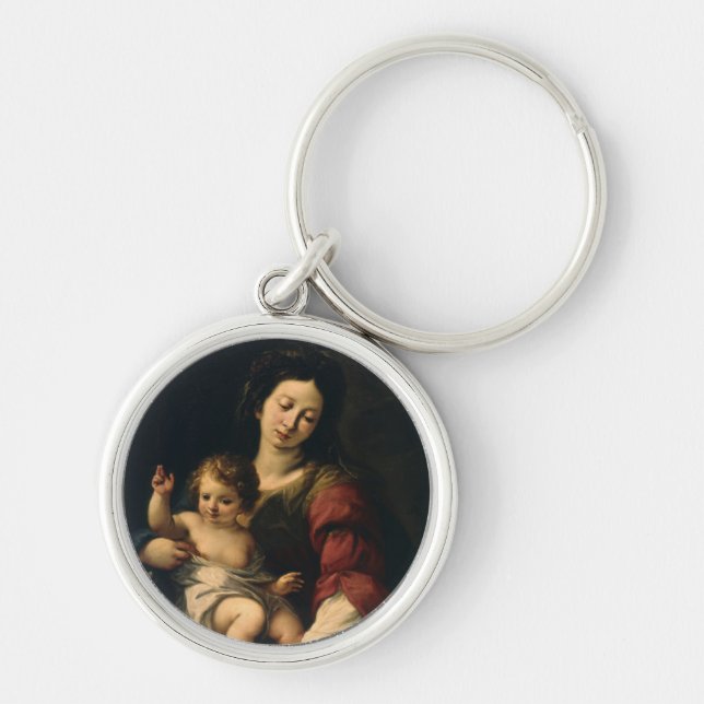 Porte-clés Madonna et enfant (Devant)