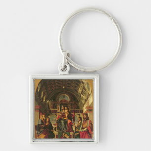 Porte-clés Madonna et enfant avec des saints, 1499