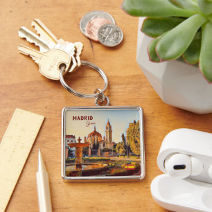 Porte-clés Madrid Espagne Tourisme souvenir
