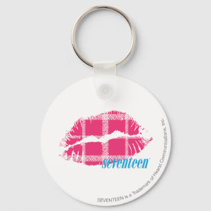 Porte-clés Magenta Plaid
