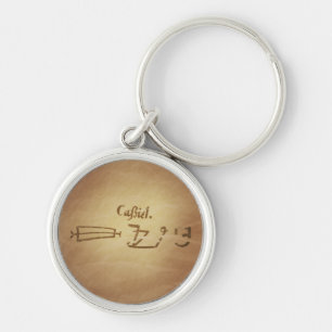 Porte-clés Magic Seal Angel Cassiel Protection Charmes magiqu