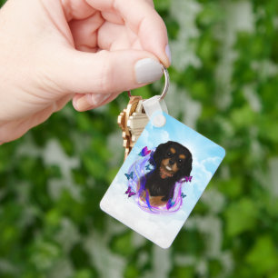 Porte-clés Magical Black & Tan Cavalier King Charles Spaniel