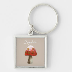 Porte-clés Magie de Toadstool de champignon rouge