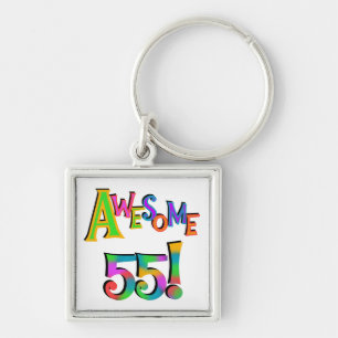 Porte-clés Magnifique 55 T-shirts et cadeaux d'anniversaire