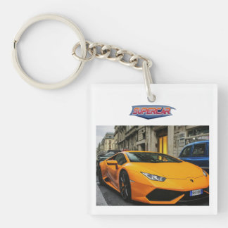Porte-clés Magnifique Supercar Acrylique Porte - clé Design.