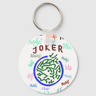 Porte-clés Mah Jongg Joker Keychain