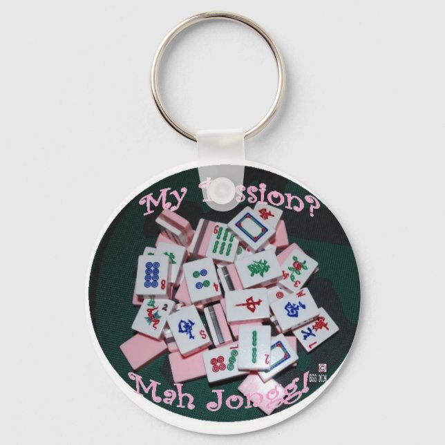 Porte-clés mah jongg porte - clé (Recto)