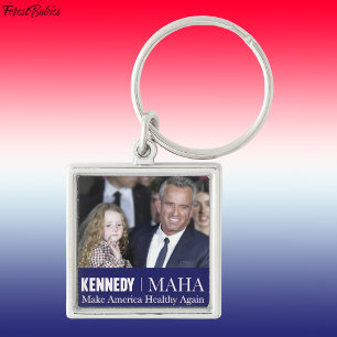 Porte-clés MAHA Rendre l'Amérique en santé RFK gamin jr 🇺 🇸