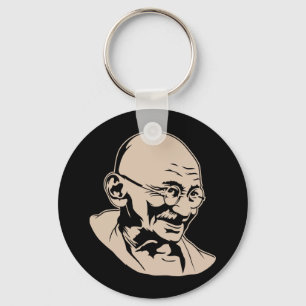 Porte-clés Mahatma Gandhi Portrait Porte - clé
