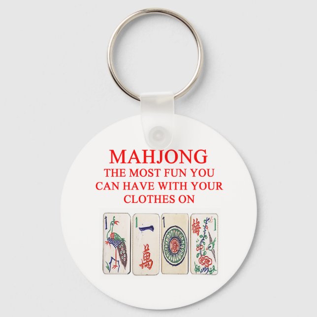 PORTE-CLÉS MAHJONG (Recto)
