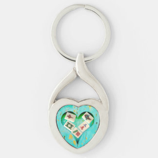 Porte-clés Mahjong Fills my Heart keychain 