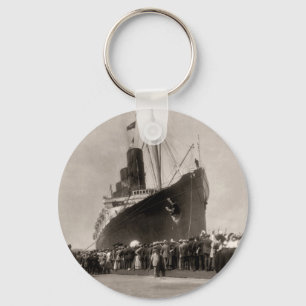 Porte-clés Maiden Voyage de RMS Lusitania, 13 septembre 1907