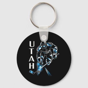 Porte-clés Maillot de hockey pour adultes d'Eddy's Canyon Uta