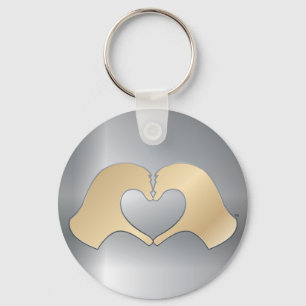 Porte-clés Main de coeur de HeartMark (TM)