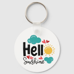 Porte-clés Main Drake Art - Bonjour Sunshine Texte