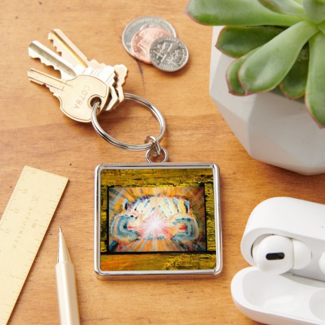 Porte-clés Mains de guérison (Bureau)