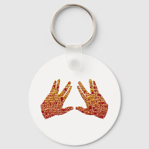 Porte-clés Mains de Kohen