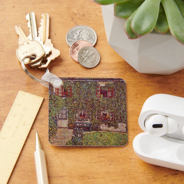 Porte-clés Maison de Guardaboschi par Gustav Klimt, Art Vinta (Bureau)