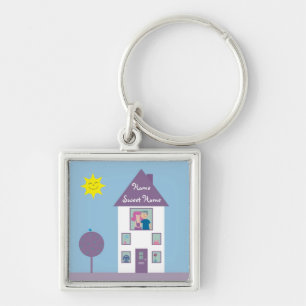 Porte-clés Maison douce à la maison