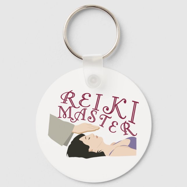 Porte-clés Maître Reiki (Recto)