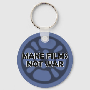 Porte-clés Make Films Not War
