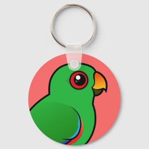 Porte-clés Mâle de perroquet d'Eclectus