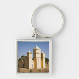 Porte-clés Mali, Bamako. Mosquée, route Bamako-Djenne