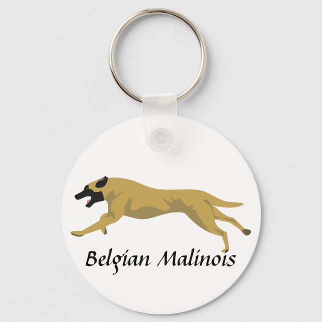 Porte-clés Malinois (Recto)