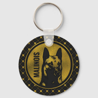 Porte-clés Malinois belge d'or - Mechelaar - Maligator