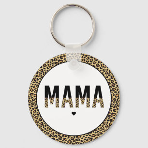Porte-clés Mama Cheetah imprimer typographie Cadeaux pour mam