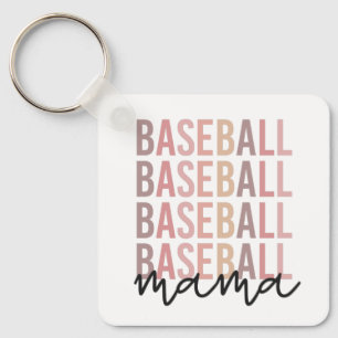 Porte-clés Mama de baseball   Cadeaux de maman de baseball